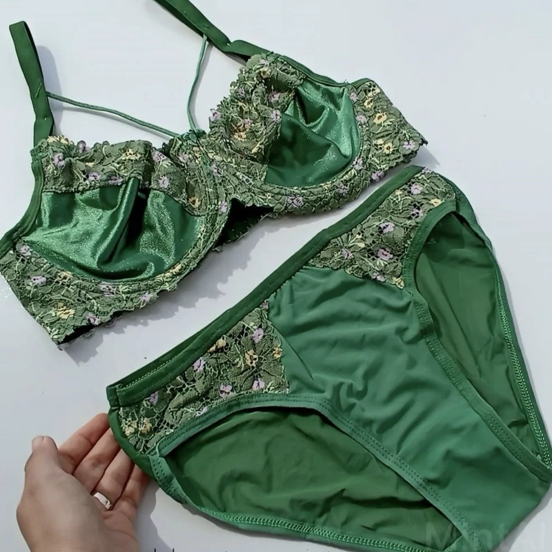 ست ساتن دانتل فنردار ازبرند کارن